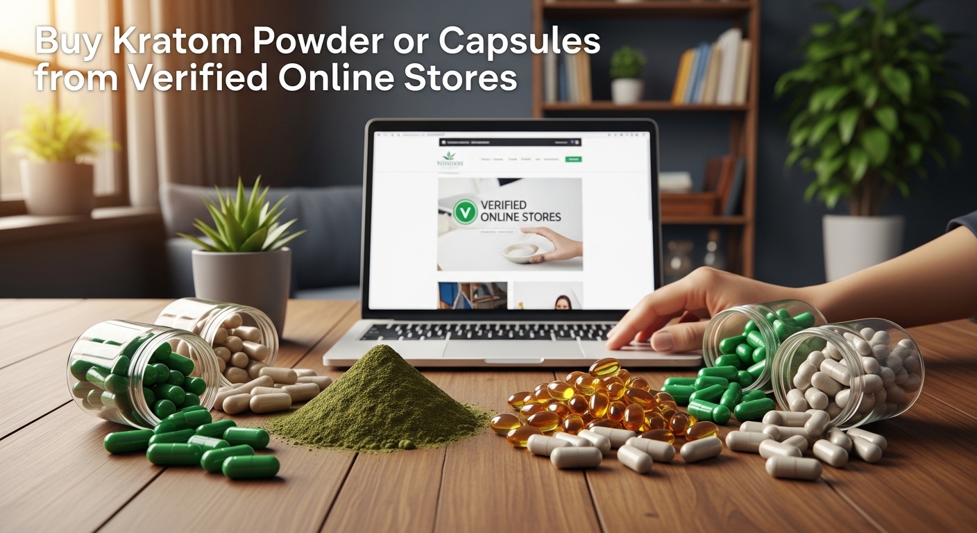 Buy Kratom Powder or Capsules from Verified Online Stores
