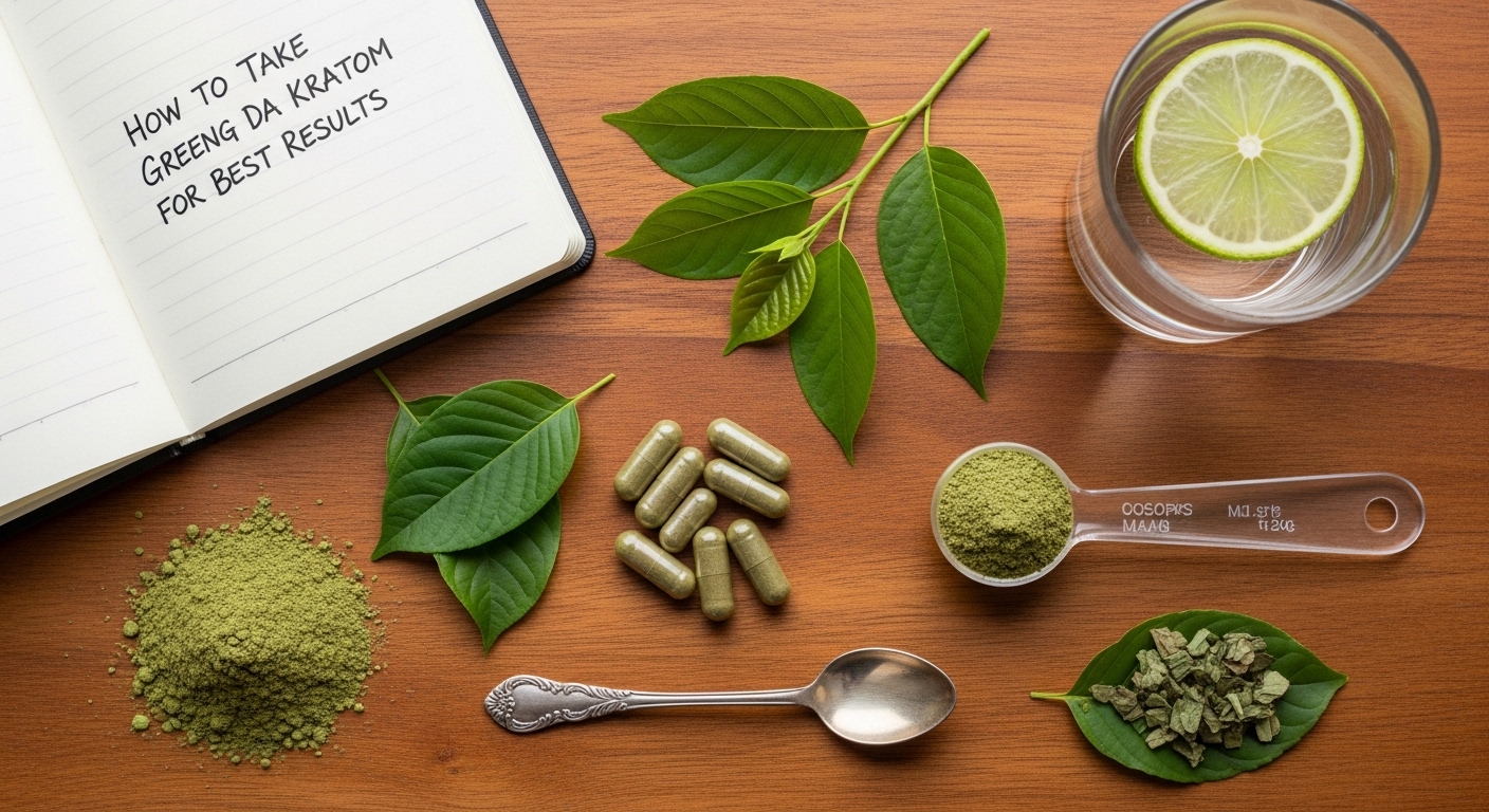 How to Take Green Maeng Da Kratom for Best Results