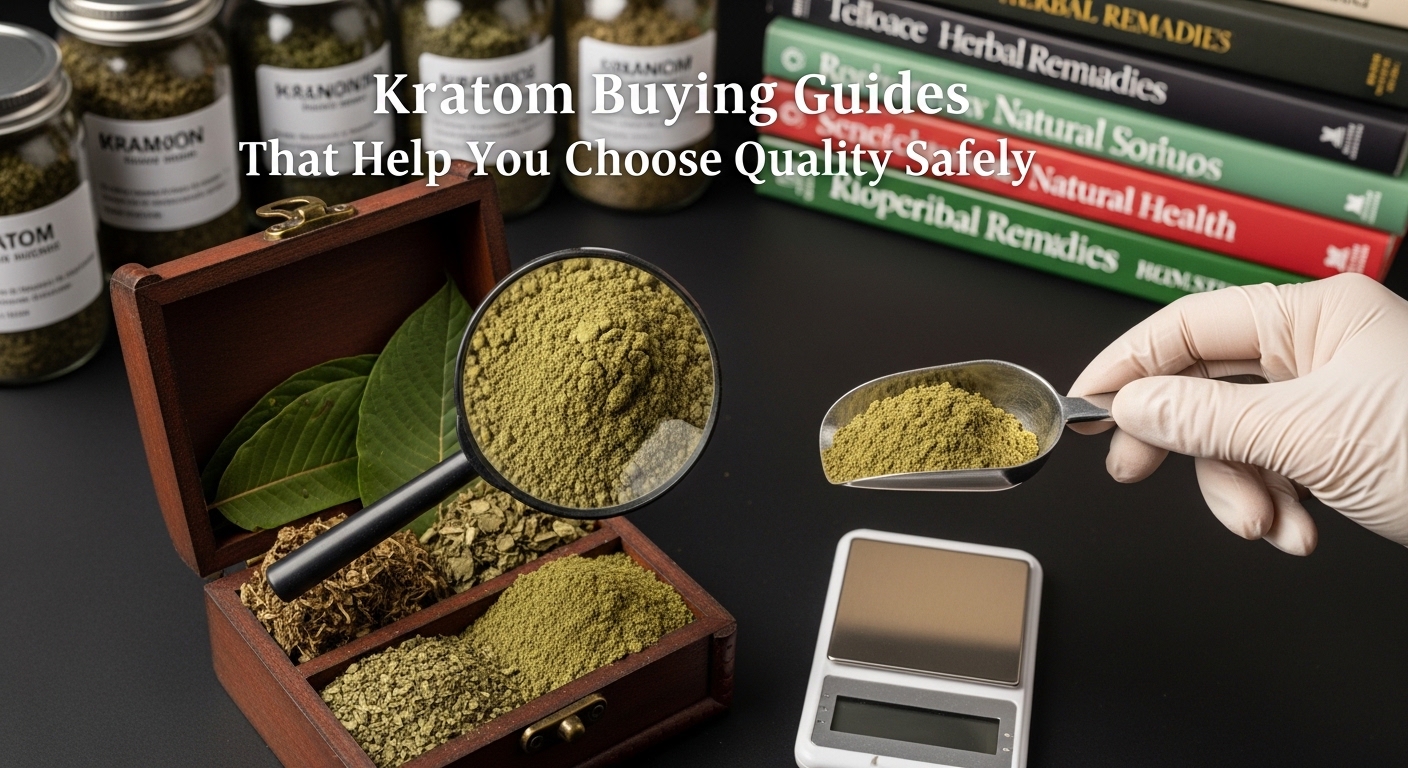Kratom Buying Guides That Help You Choose Quality Safely