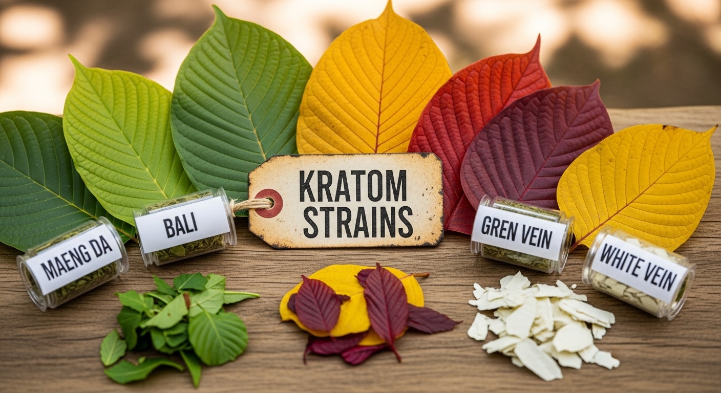 Popular Kratom Strains From Trusted Online Vendors